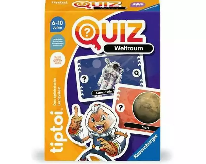 tiptoi Spiel Quiz Weltraum