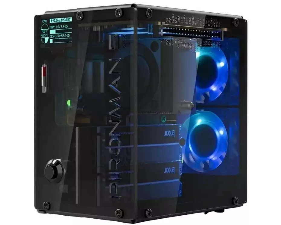 Raspberry Pi Gehäuse Pironman 5 MAX