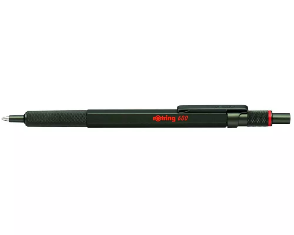Rotring Kugelschreiber 600 Metallic Medium (M), Dunkelgrün