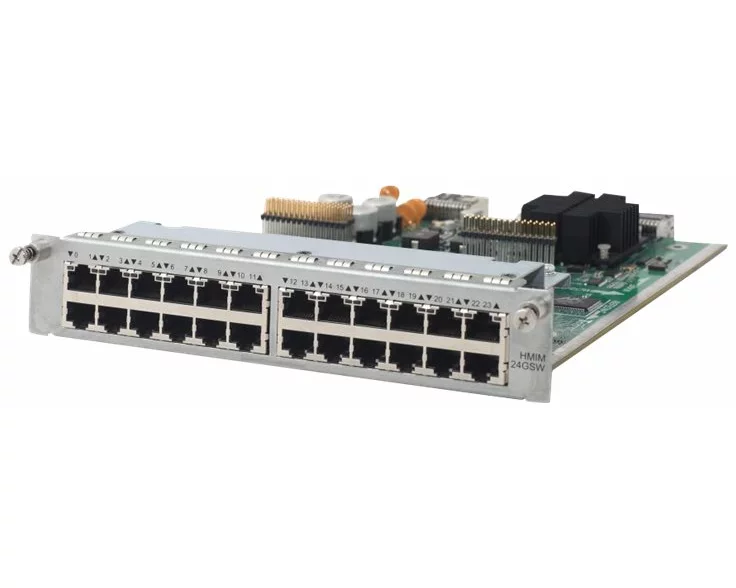 HPE FlexNetwork MSR 24-port Gig-T Switch HMIM Module