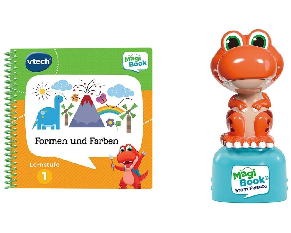 Vtech Lernstufe 1 - Formen und Farben mit Story'Friend Lernfigur