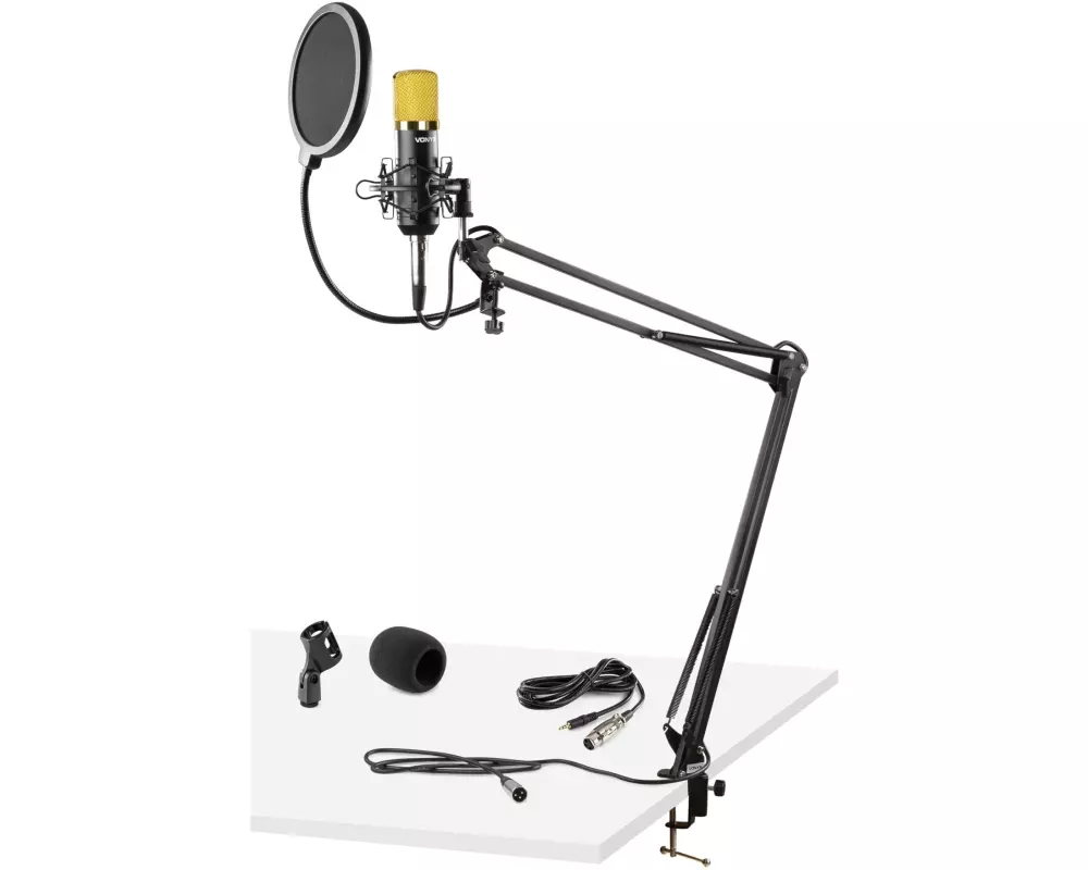 Vonyx Kondensatormikrofon CMS400B Studio-Set