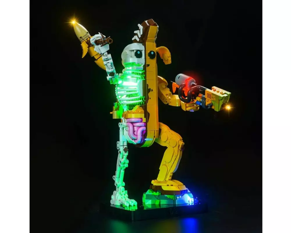 BrickBling LED-Licht-Set für LEGO 77072 Fortnite Knochen Schali