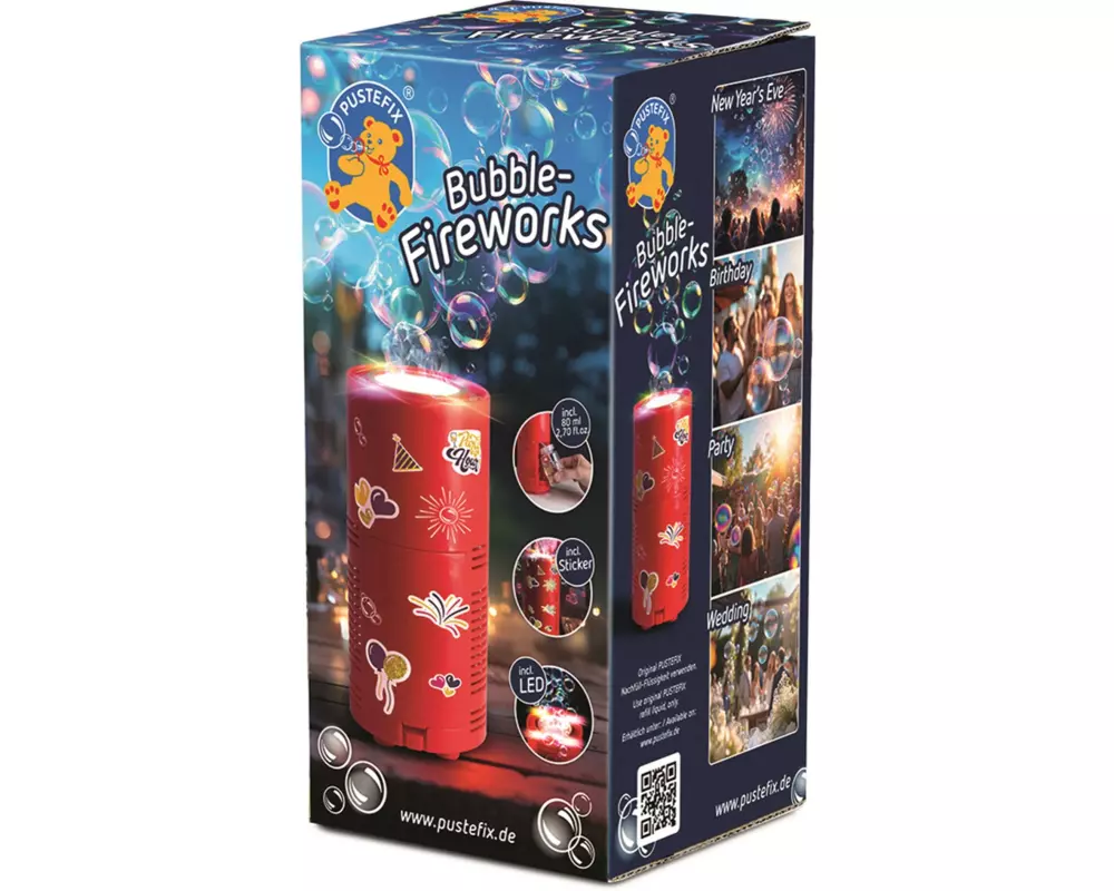 Pustefix Seifenblasen Bubble Fireworks