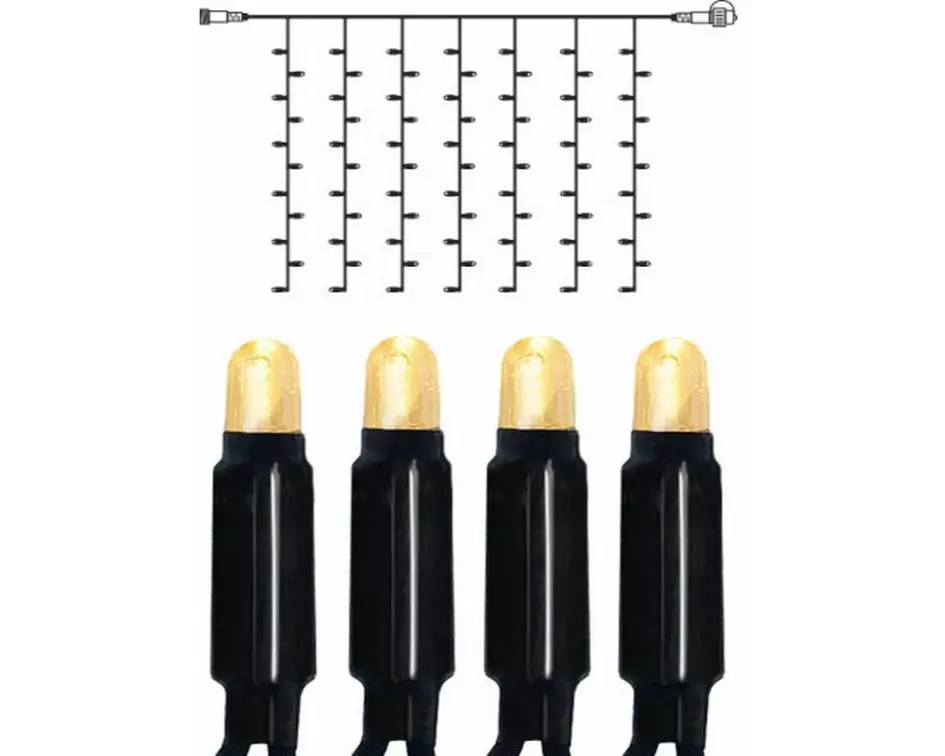 Star Trading Lichtervorhang Erweiterungssystem System 24, 49 LED, 1 x 1 m