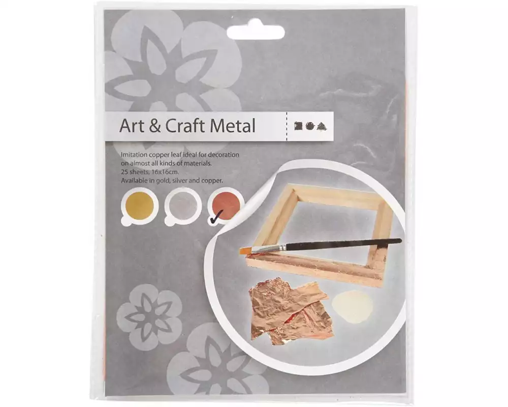 Creativ Company Folie Blattmetall, Kupfer