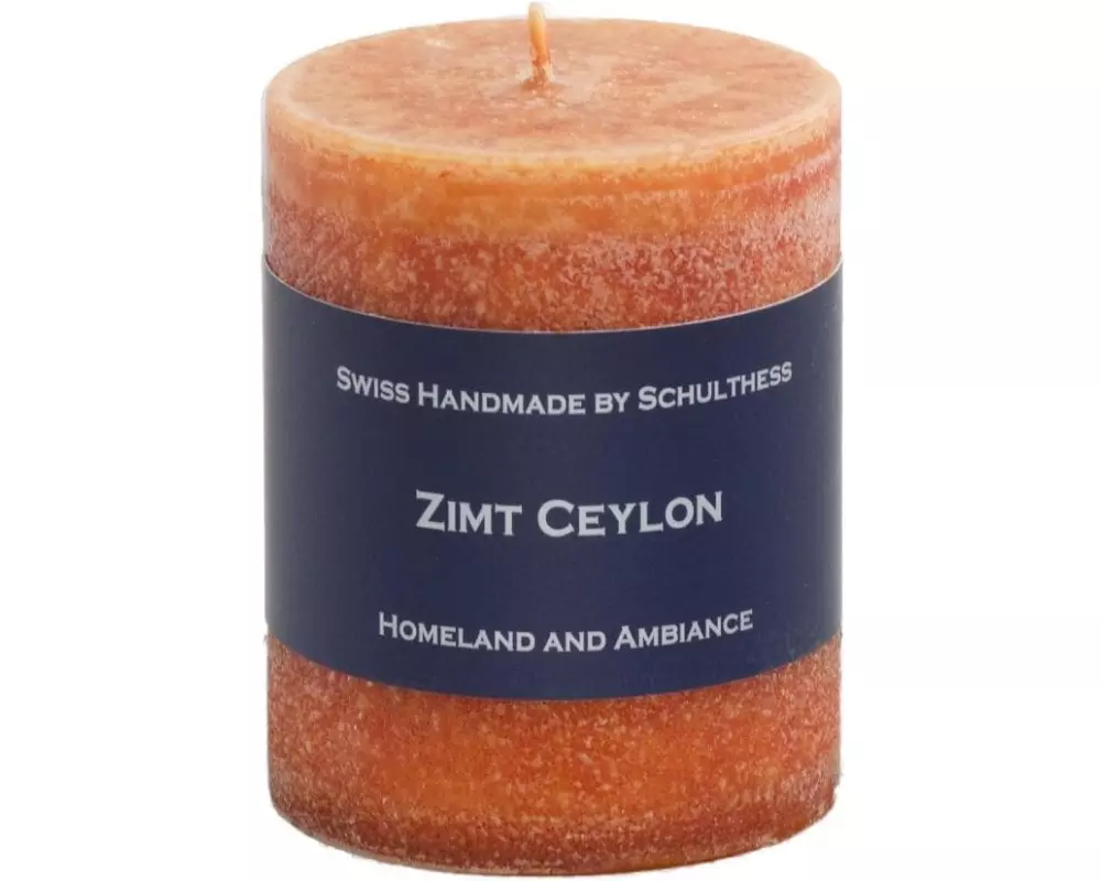 Schulthess Kerzen Duftkerze Zimt Ceylon 8 cm