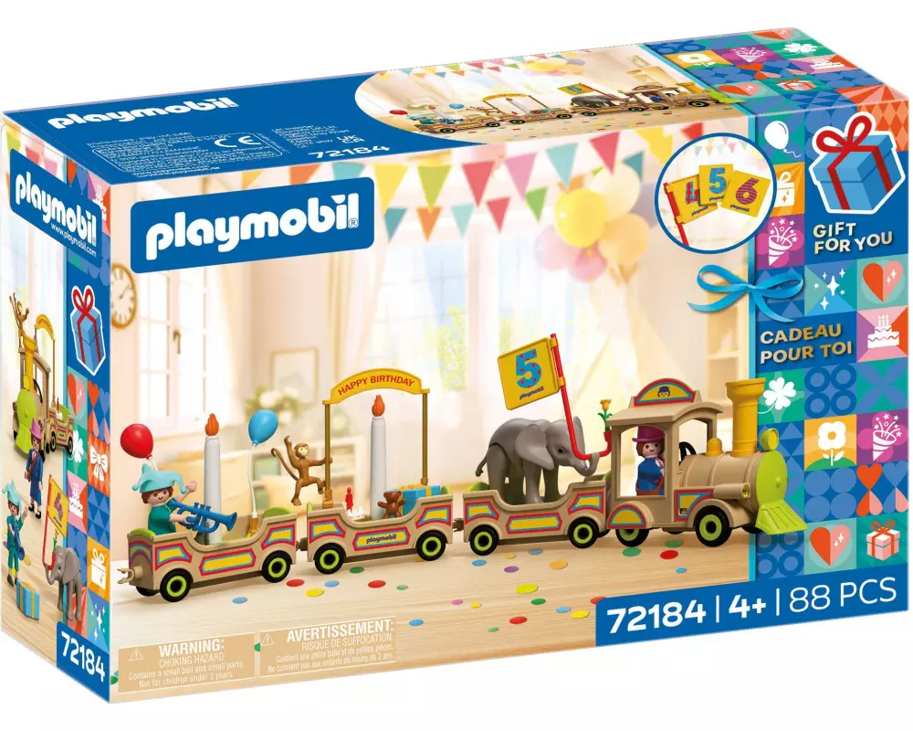 Playmobil Geburtstagszug 72184