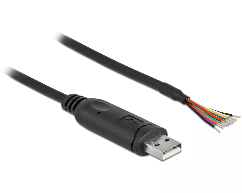 Delock USB 2.0-Adapterkabel USB A - Offen 1 m