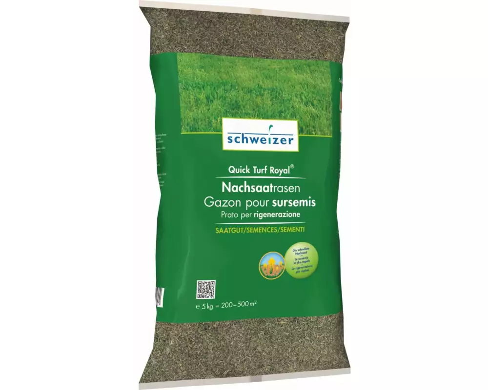 Eric Schweizer Nachsaat-Rasen Quick Turf Royal, 5 kg
