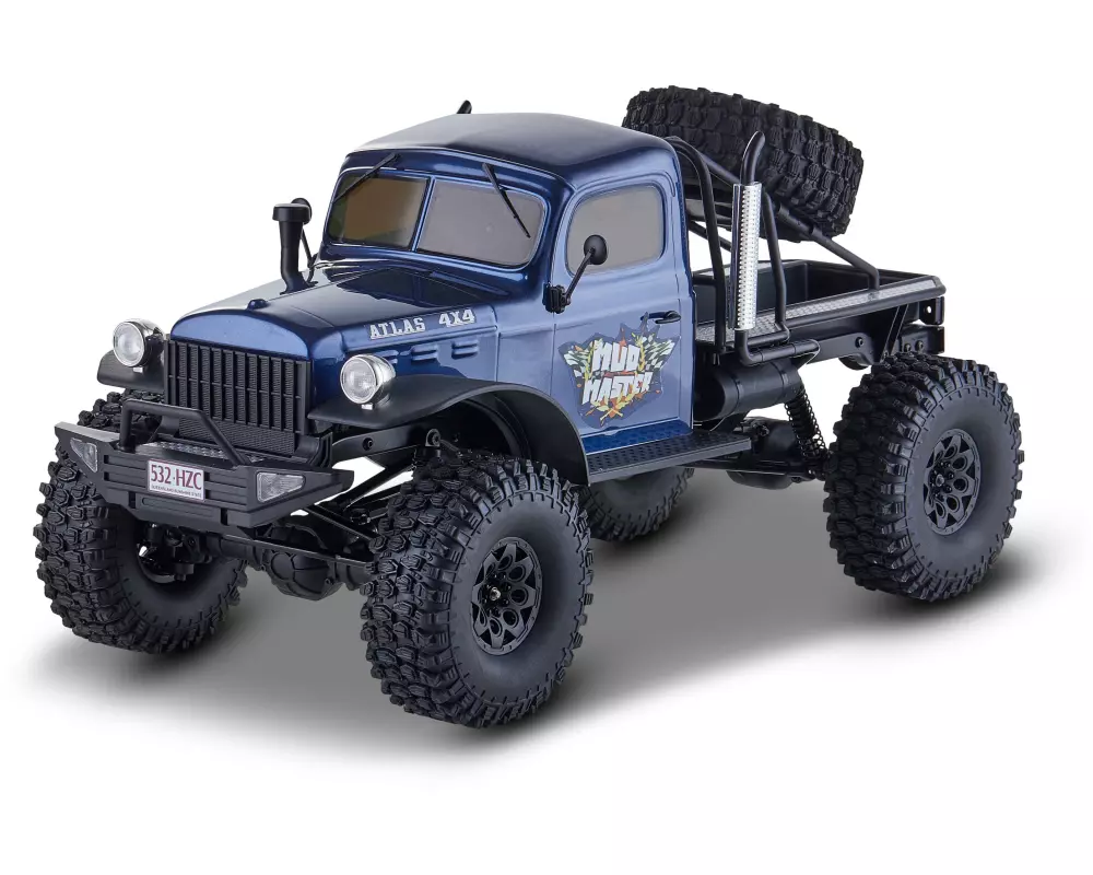 RocHobby Scale Crawler Atlas Mud Master 4WD Blau, ARTR, 1:10