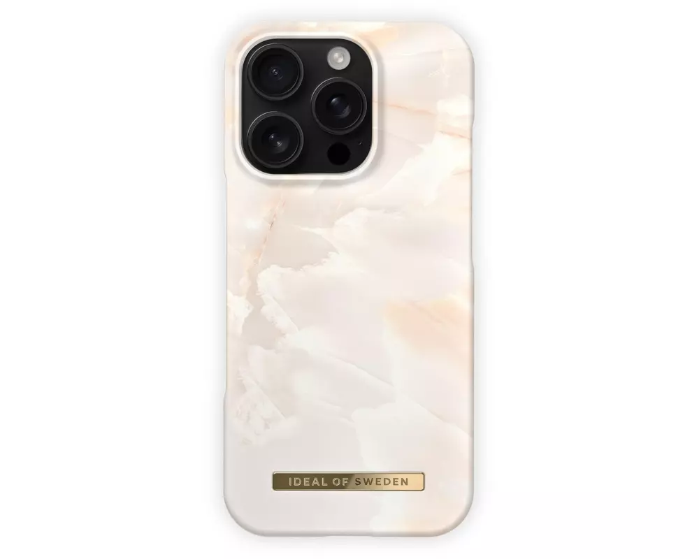 Ideal of Sweden Back Cover iPhone 16 Pro Pearl Marble