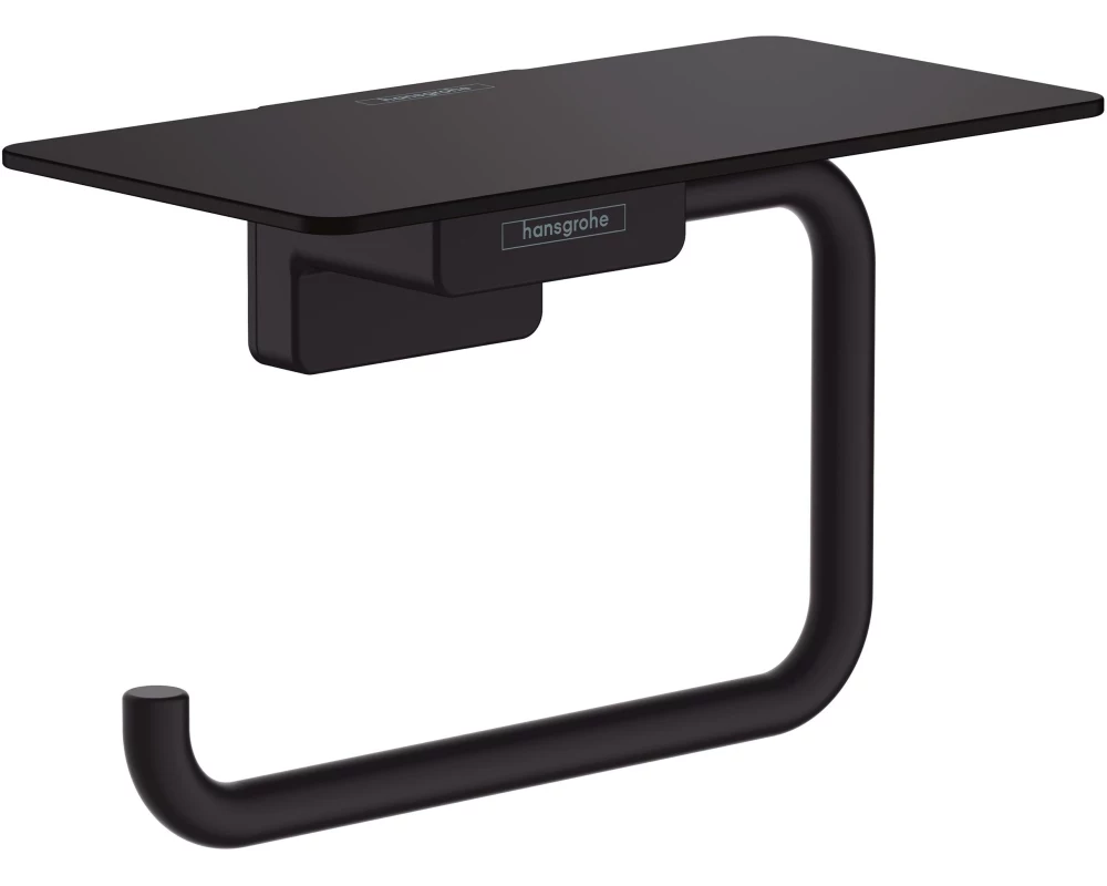 hansgrohe Toilettenpapierhalter Schwarz matt