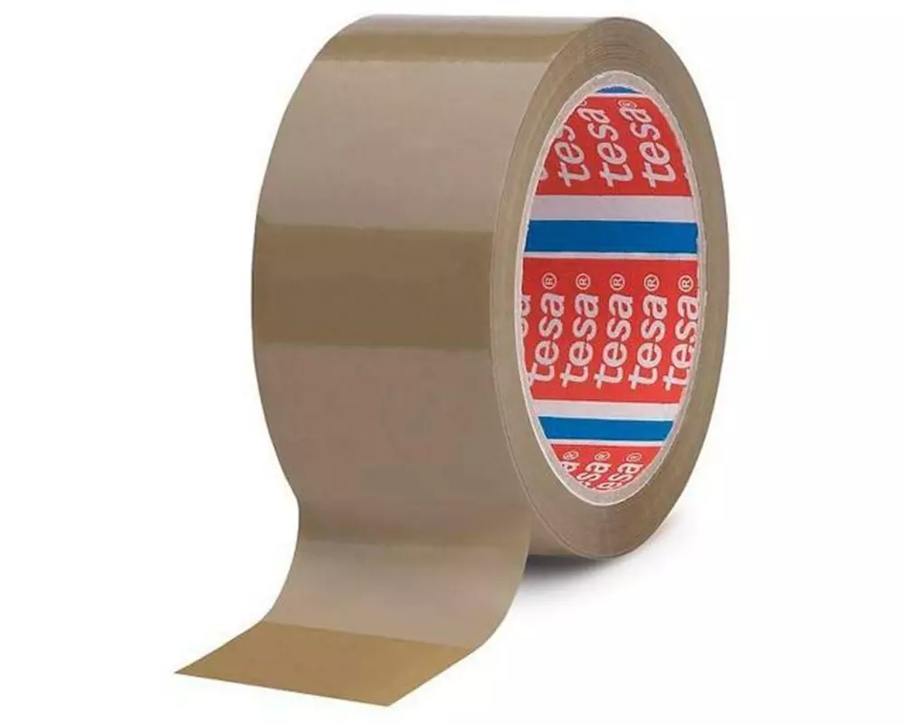 tesa Packband 50 mm x 66 m, Chamois/Braun