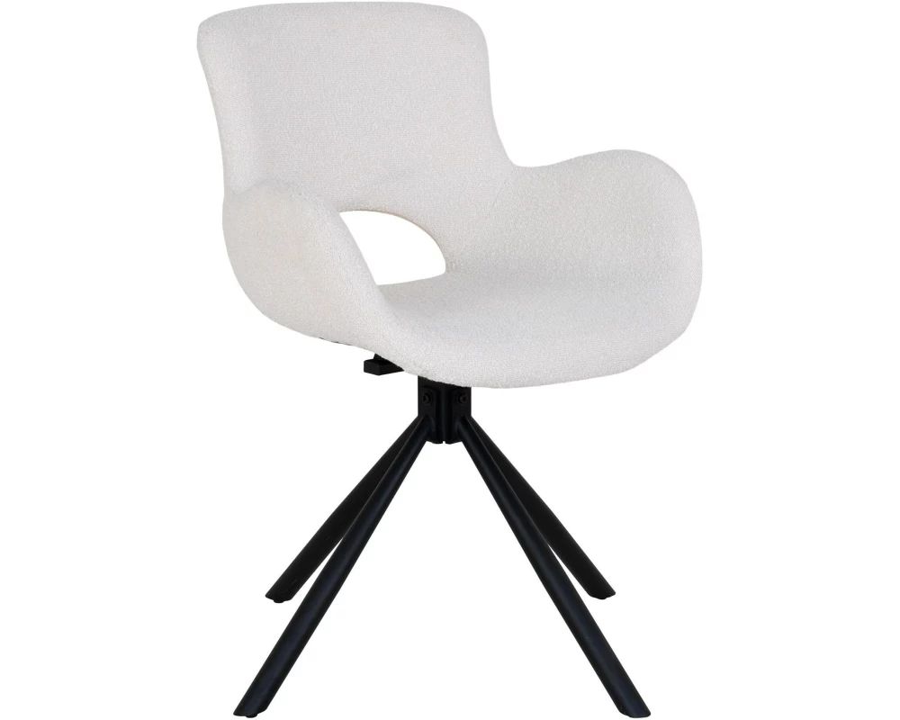 House Nordic Stuhl Amorim 2 Stück, Weiss