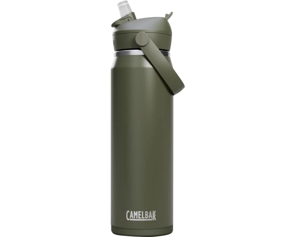 CamelBak Thermosflasche Thrive Flip Straw V.I. 750 ml, Moss