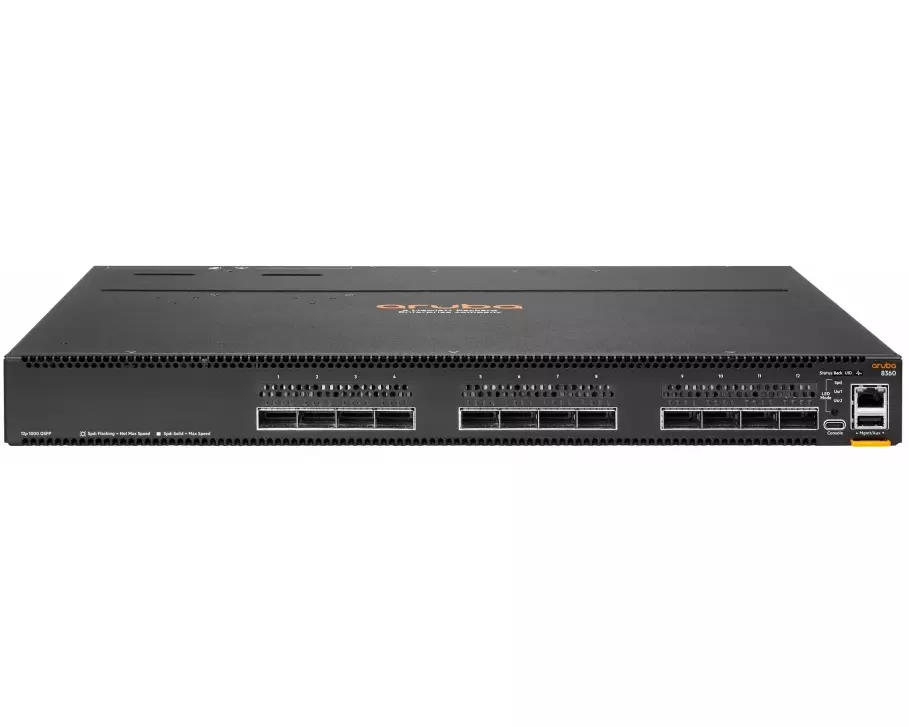 HPE Aruba 8360-12C v2 Switch Bundle, 12x 100G QSFP+/QSFP28