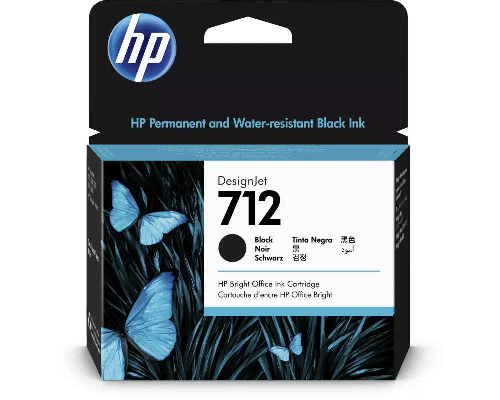 HP Tinte Nr. 712 (3ED71A) Black