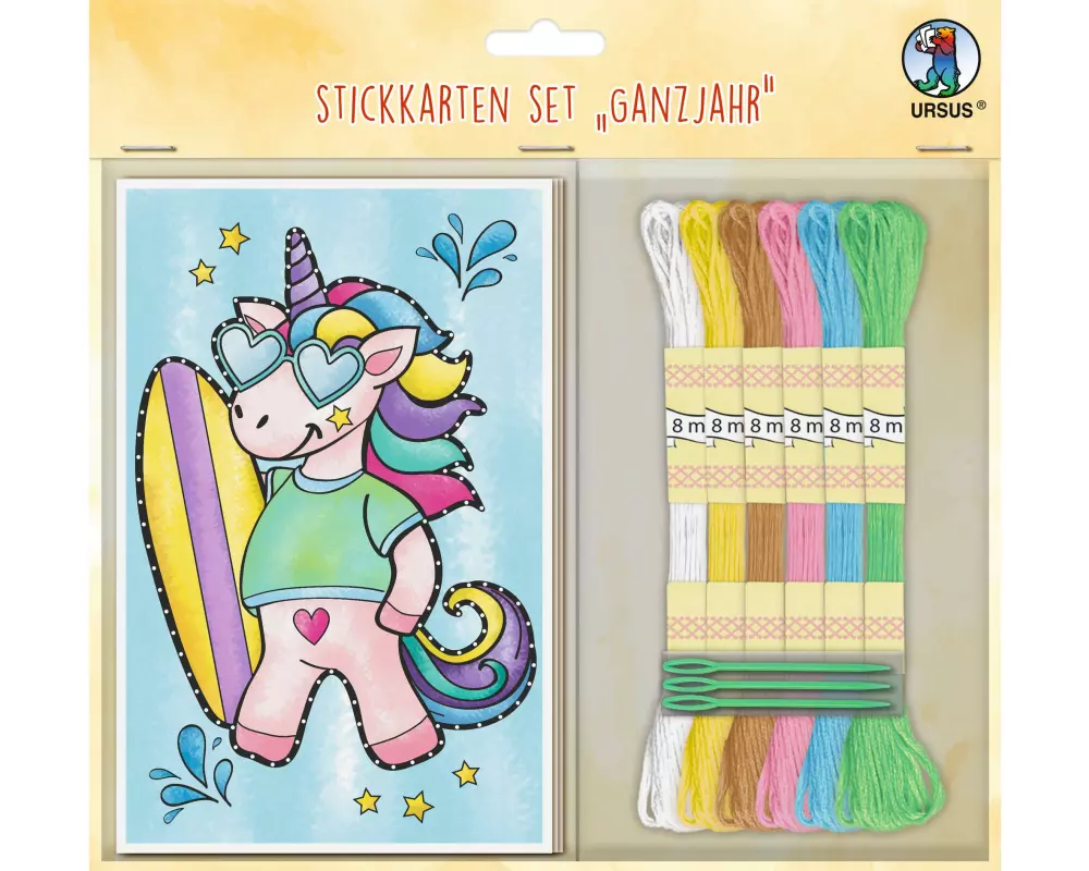 URSUS Stickset für Karten 10 Stück