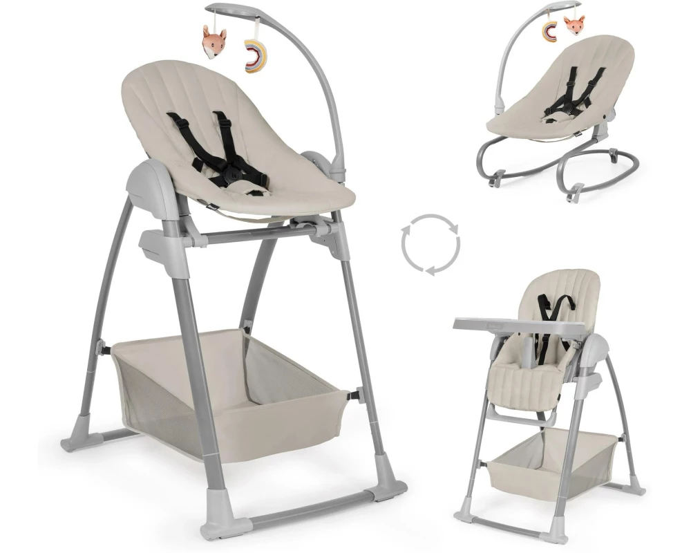 Hauck Hochstuhl Sit N Relax 3 in 1 Beige