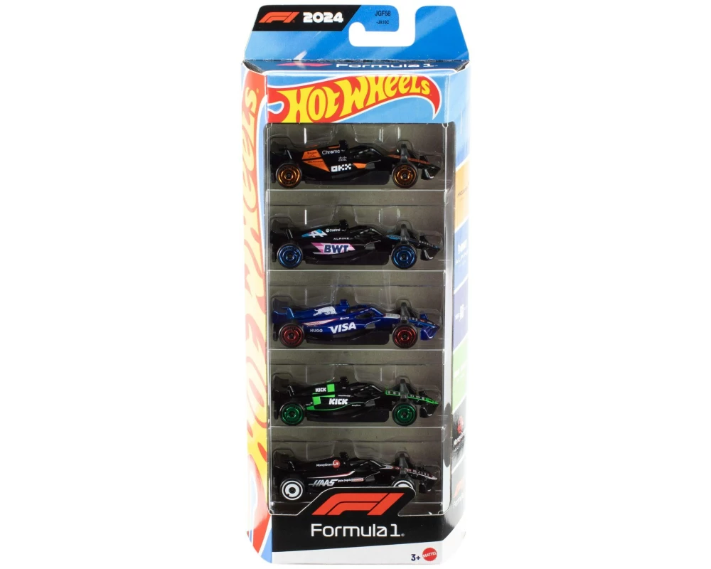 Hot Wheels Formel 1 Team 5er-Pack