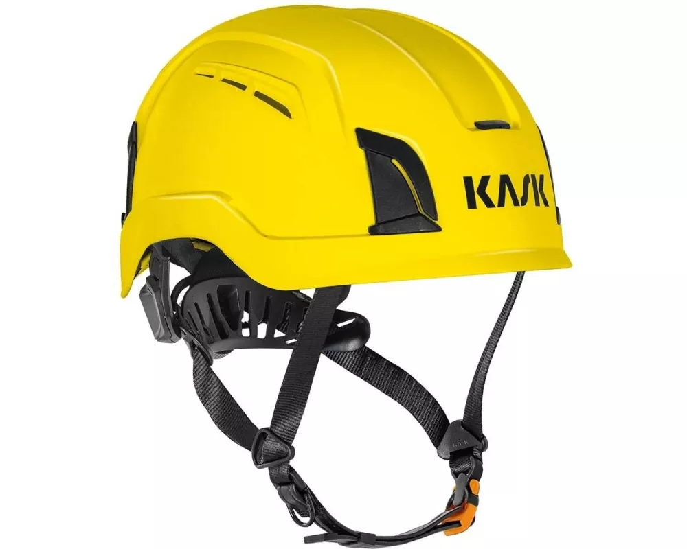 Kask Schutzhelm Zenith X Air Gelb Belüftet 52-63 cm