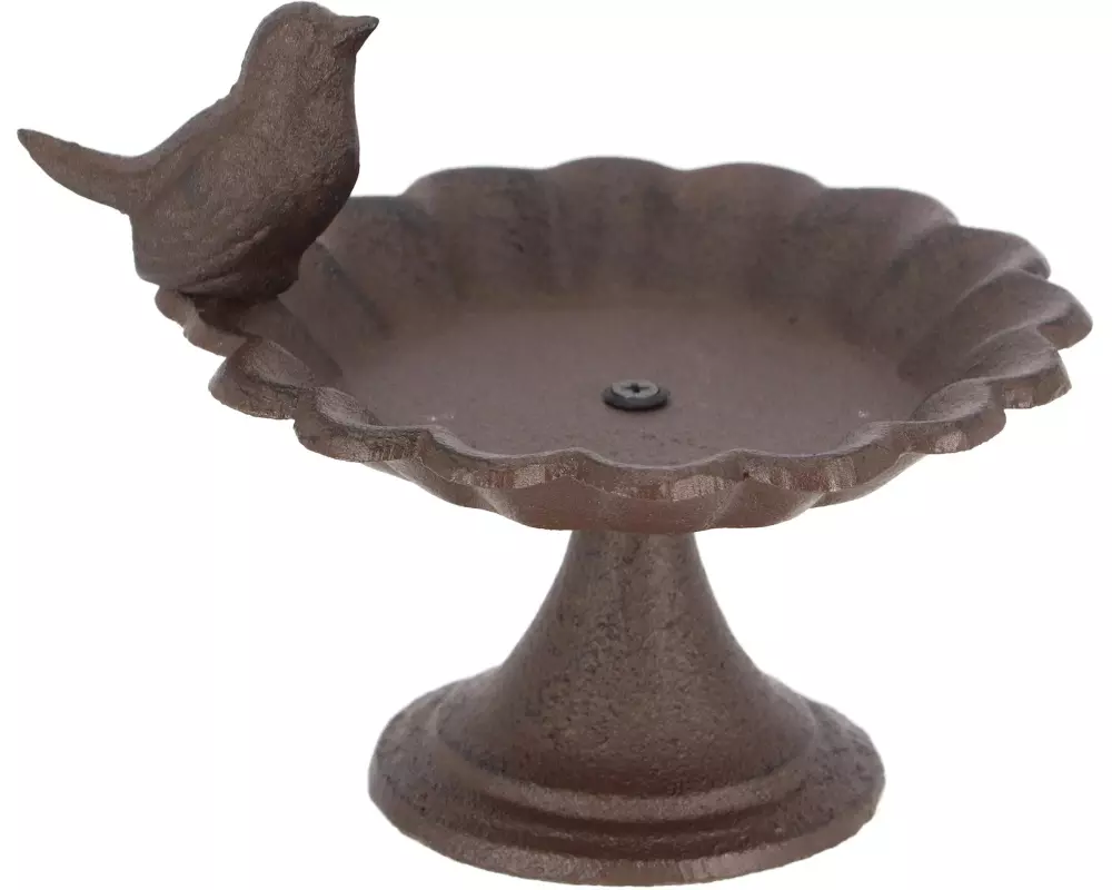 Esschert Design Vogeltränke mit Fuss, 1 Vogel