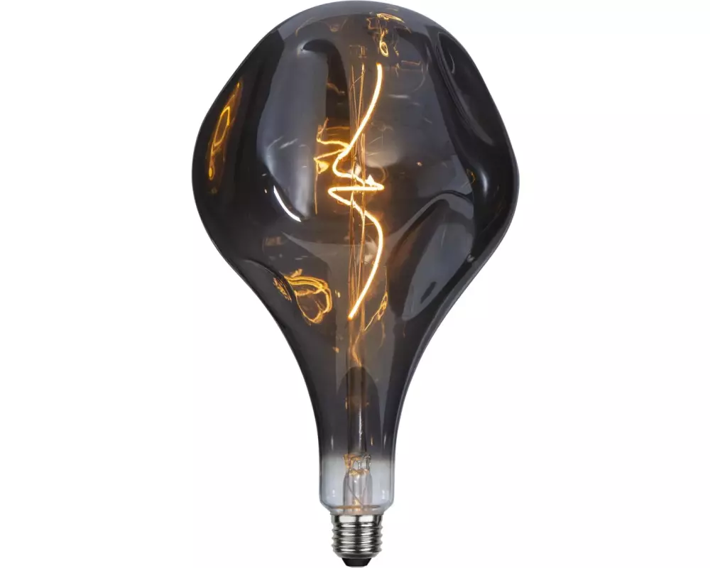 Star Trading Lampe Industrial Vintage Smokey 3.8 W (40 W) E27 Warmweiss