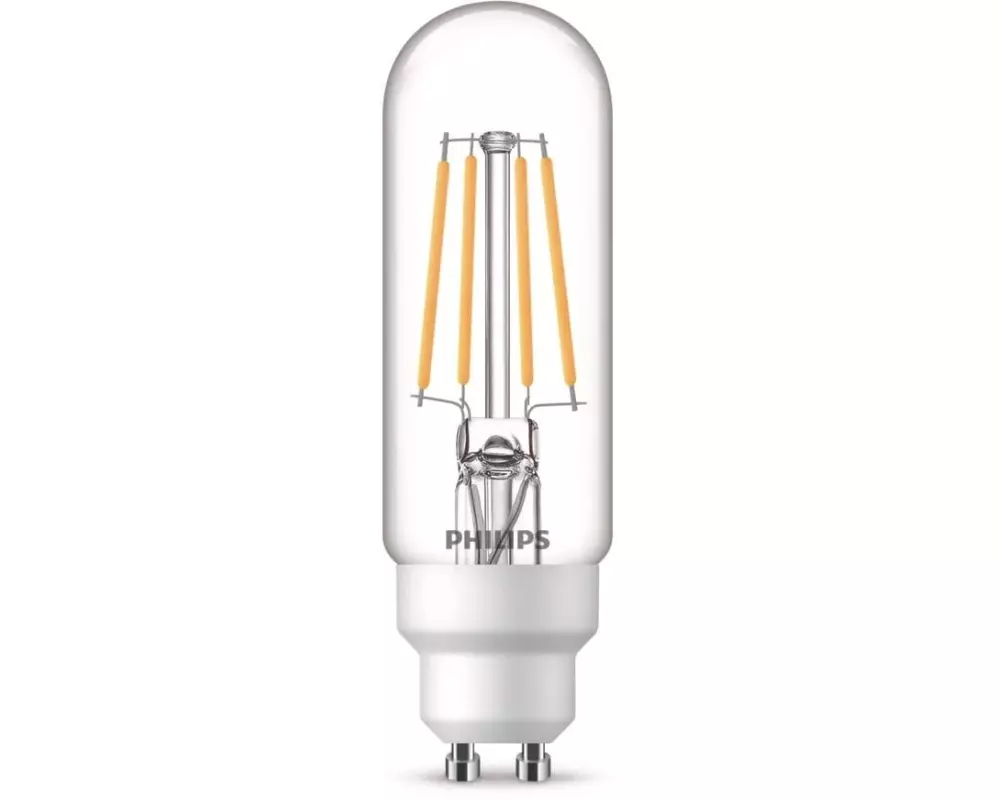 Philips LED T30 Stablampe, GU10, Klar, Kaltweiss, nondim, 40W Ersatz