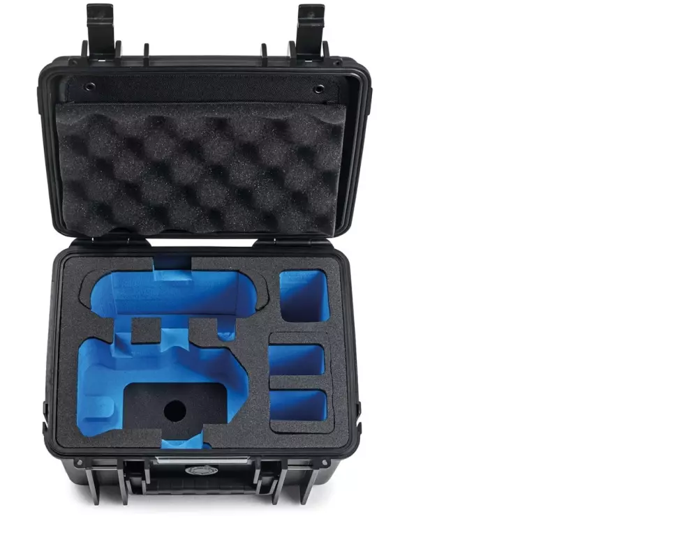 B&W Outdoor-Koffer Typ 2000 DJI Mini 3 Pro Schwarz