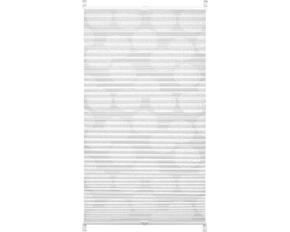 Gardinia Plissée Easyfix Maja 50 x 130 cm, Weiss