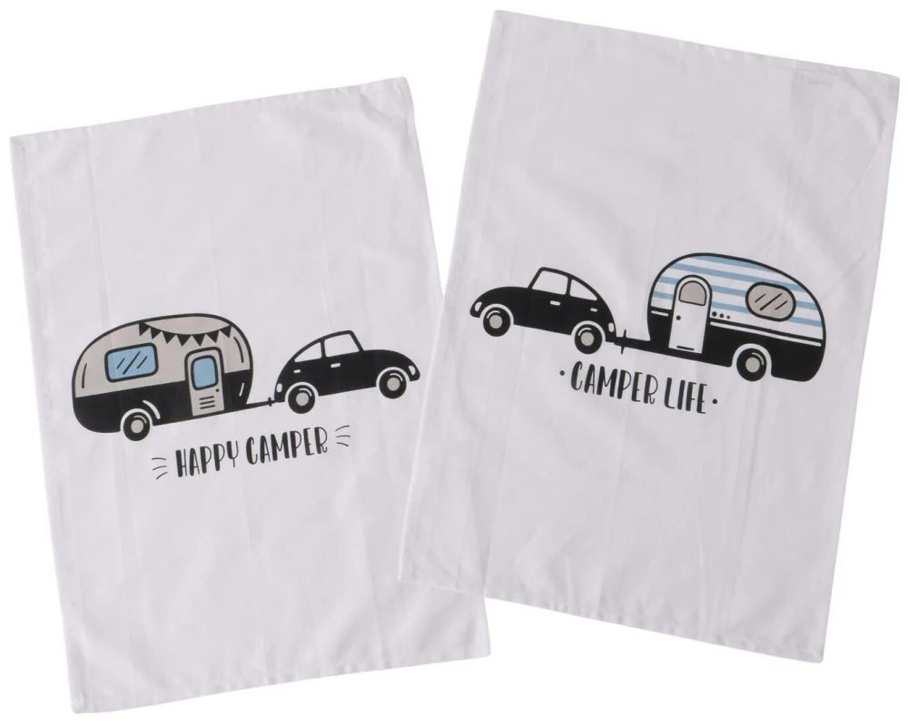 Boltze Geschirrtuch Camper 2 Stück