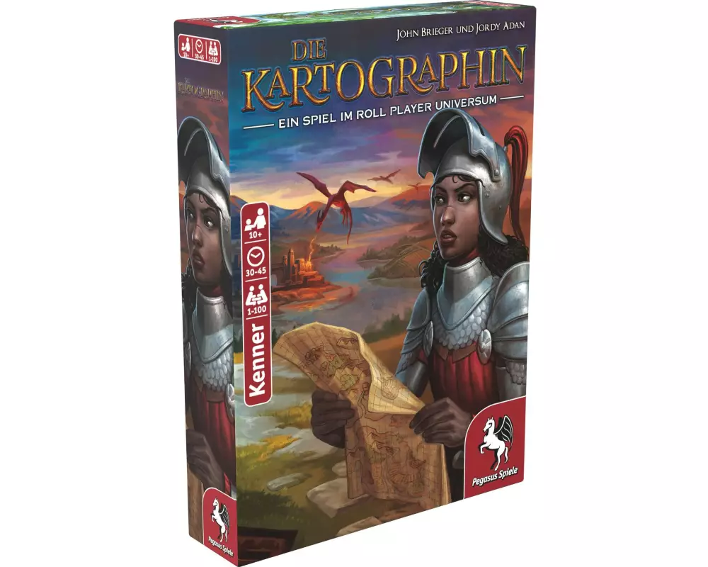 Pegasus Spiele Kennerspiel Die Kartographin