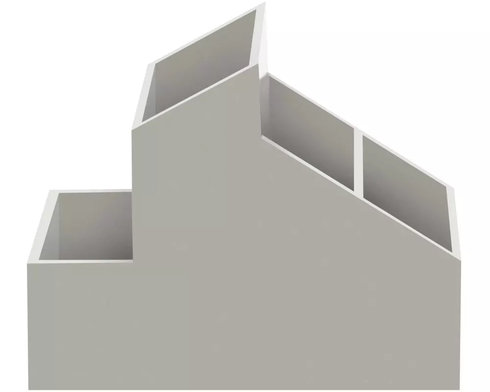 spirella Bad-Utensilienhalter SKYLINE Storage 13 cm Grau