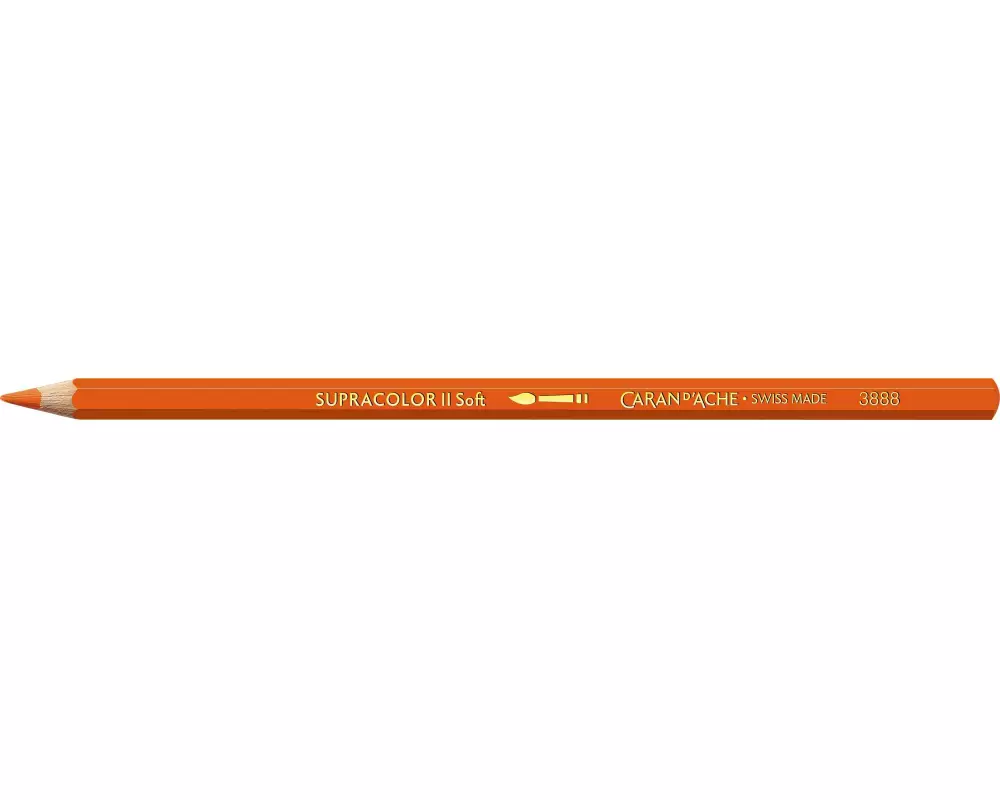 Caran d'Ache Farbstifte Supracolor Rotorange, 1 Stück