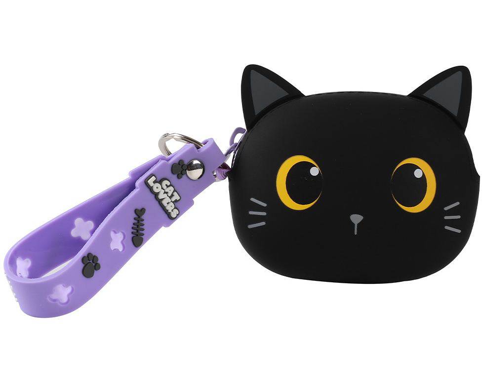 I-TOTAL Silikon Clutch XL2484A Black Cat