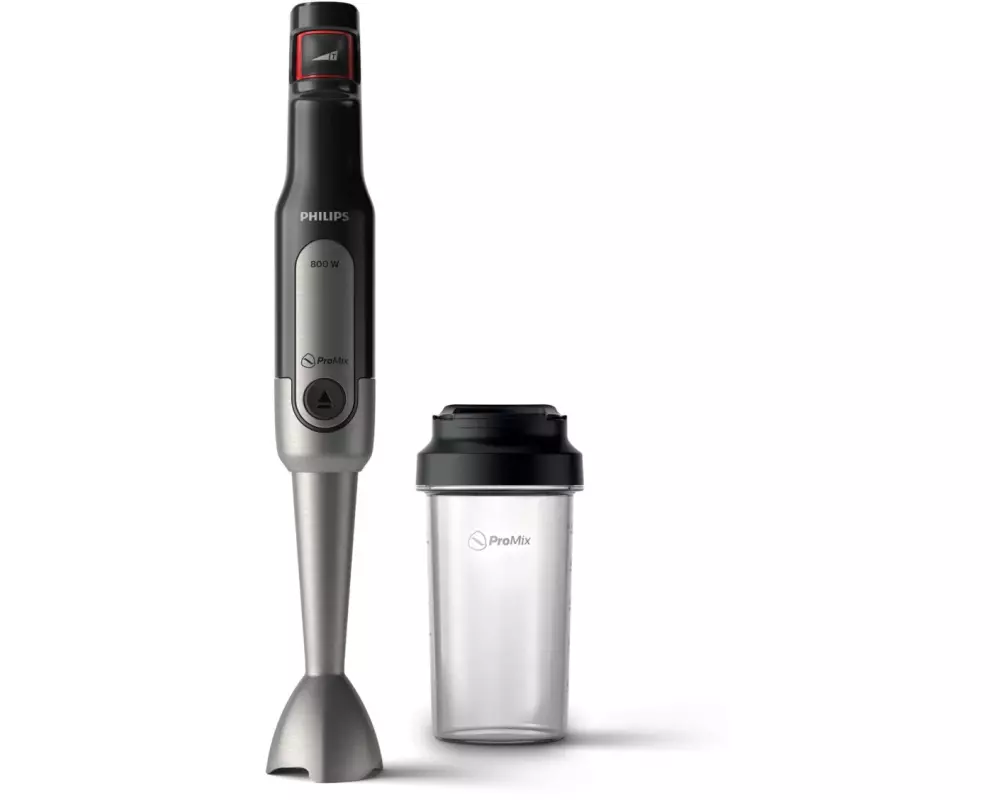 Philips Stabmixer Viva Collection ProMix Schwarz/Silber