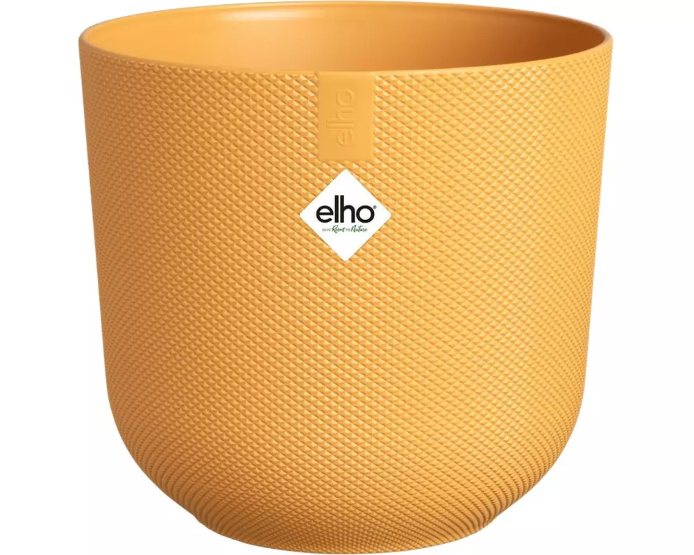 Elho Blumentopf Jazz mini 0.4 l, Amber Gelb