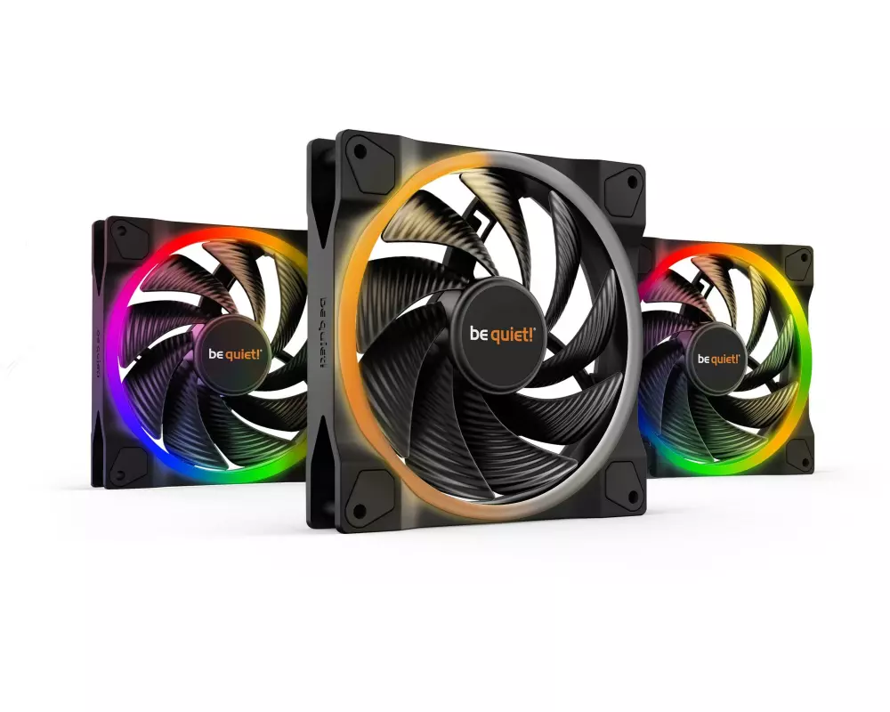 be quiet! PC-Lüfter Light Wings high-speed 140 mm 3er Pack