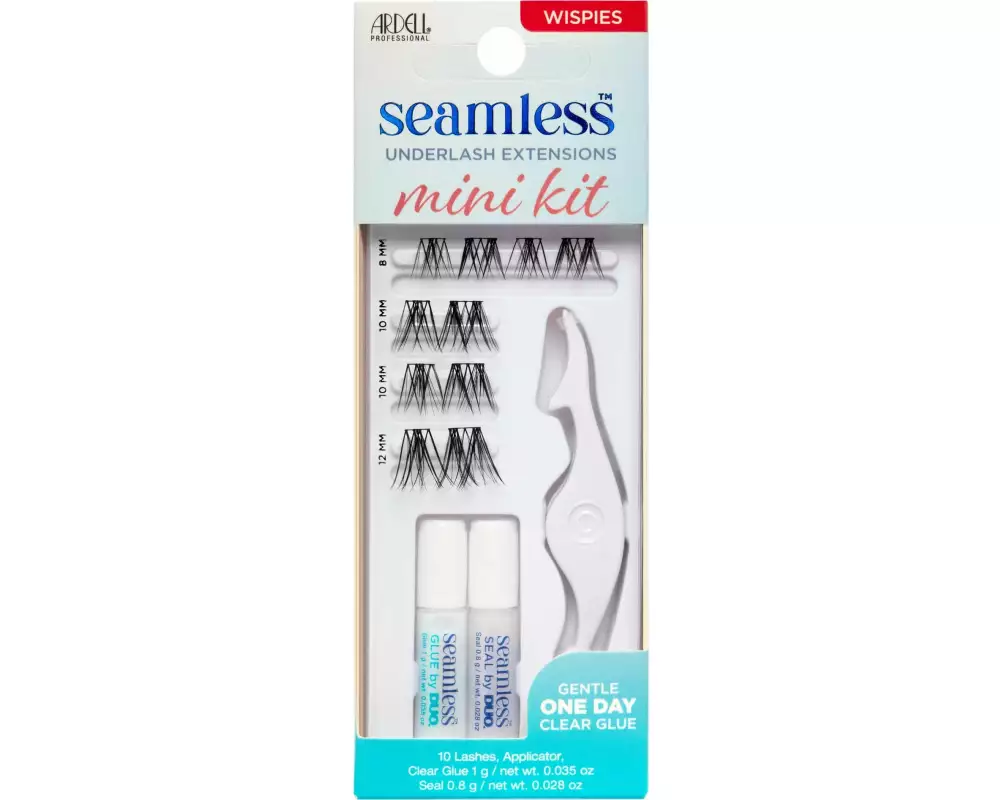 Ardell Künstliche Wimpern Seamless Mini Kit Wispies Schwarz