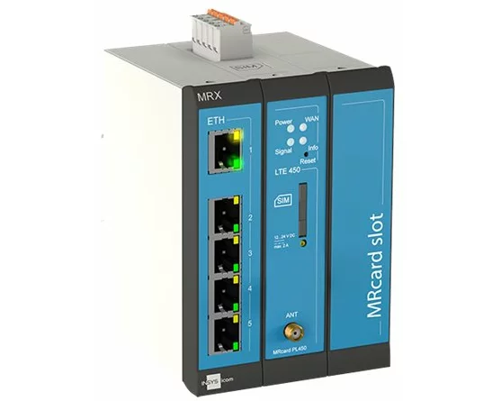 INSYS icom MRX3 LTE modularer Router inkl. LTE450 VPN Option