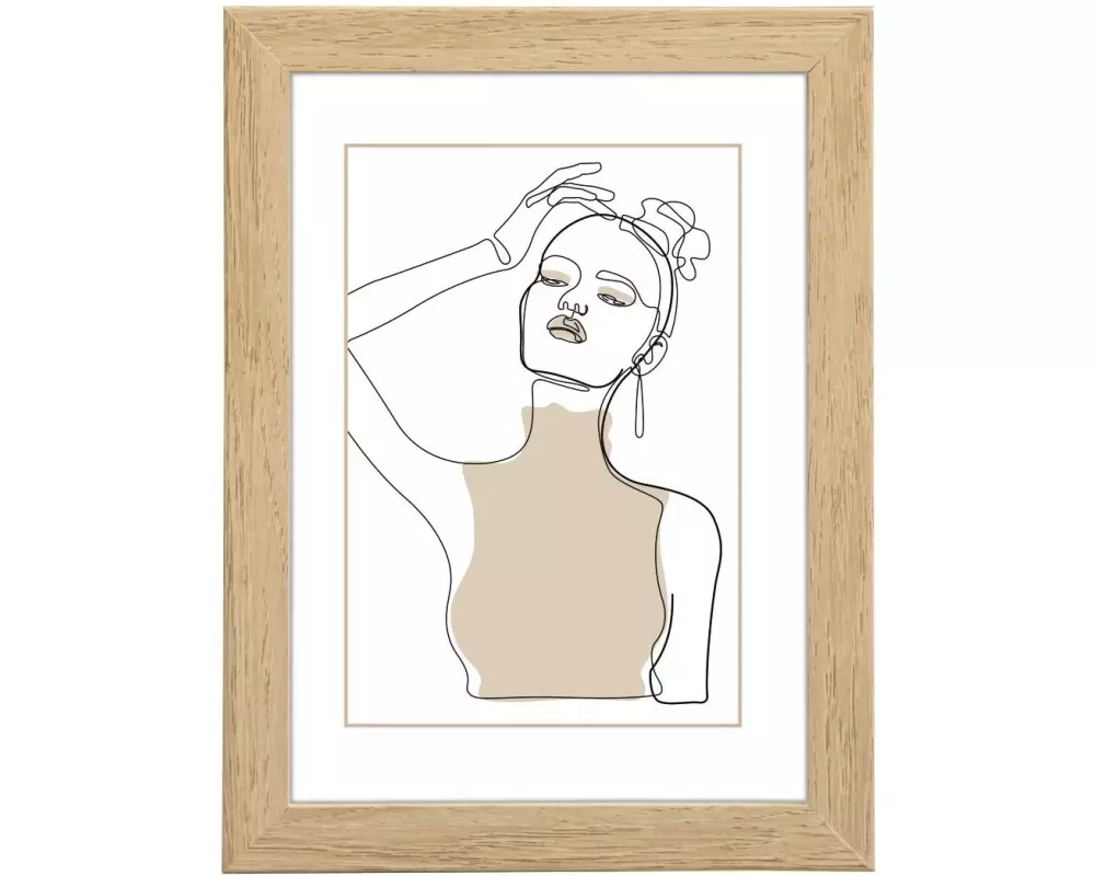 Hama Bilderrahmen Kopenhagen Eiche, 10 x 15 cm