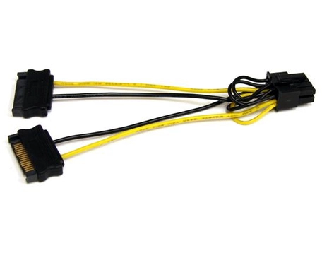 6 SATA TO 8PIN PCIE ADAPTER