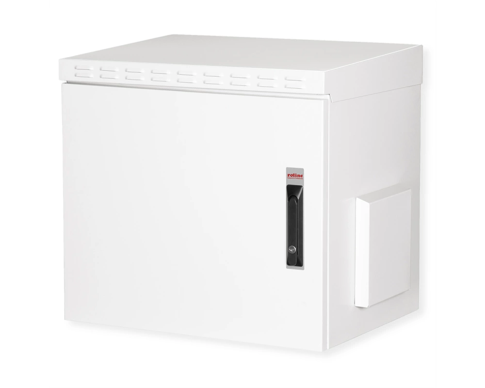 ROLINE 19-Zoll Wandgehäuse Pro 9 HE, 600x450 BxT IP55 outdoor grau