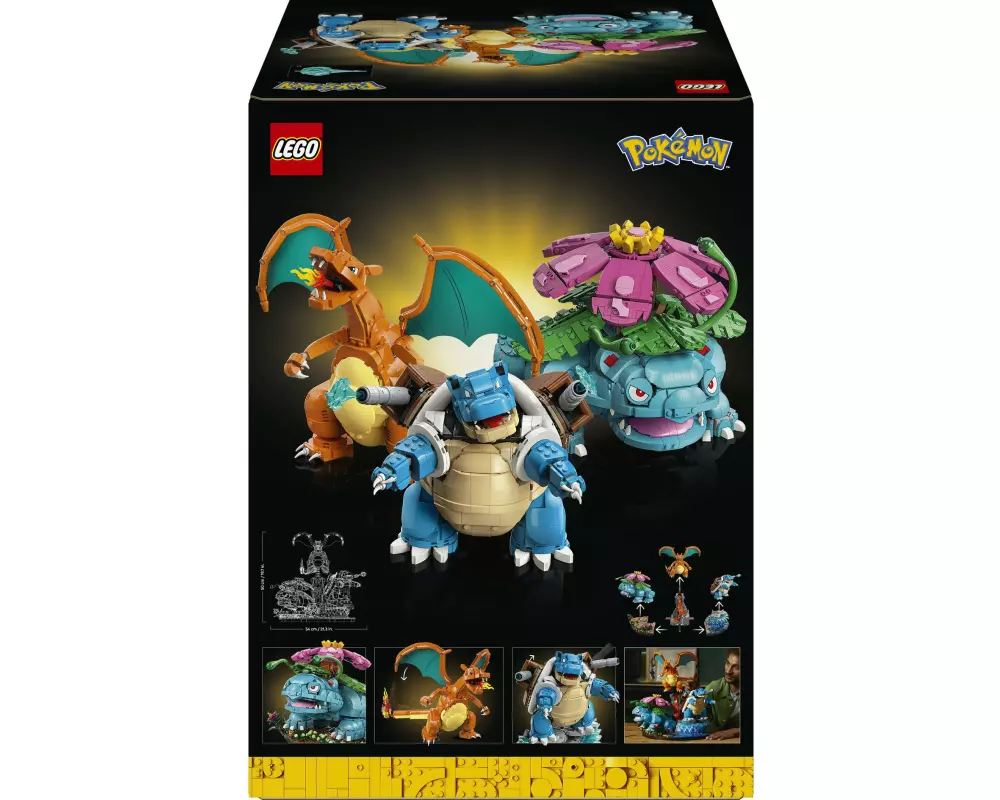LEGO Pokémon Bisaflor, Glurak und Turtok 72153