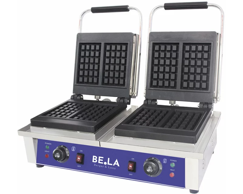 BergerLanz 2WE Waffeleisen doppelt