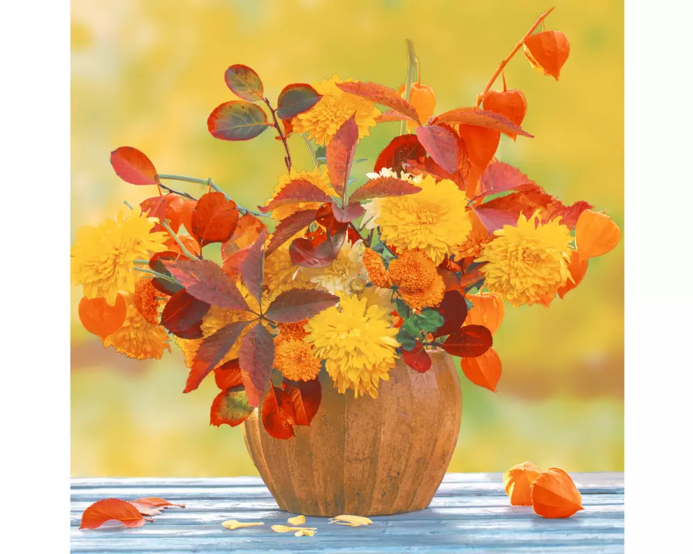 Paper + Design Servietten Herbstbouquet 33 cm x 33 cm, 20 Stück