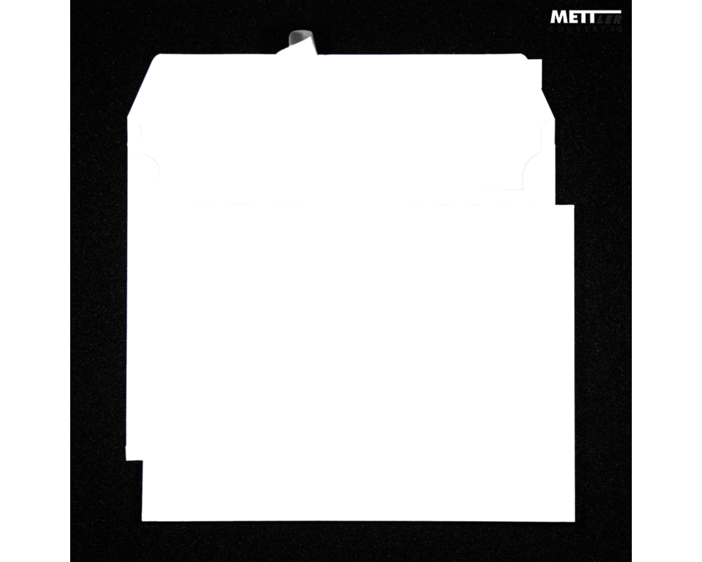 METTLER Couvert ohne Fenster C4 9086 120g, ultraweiss 200 Stk.