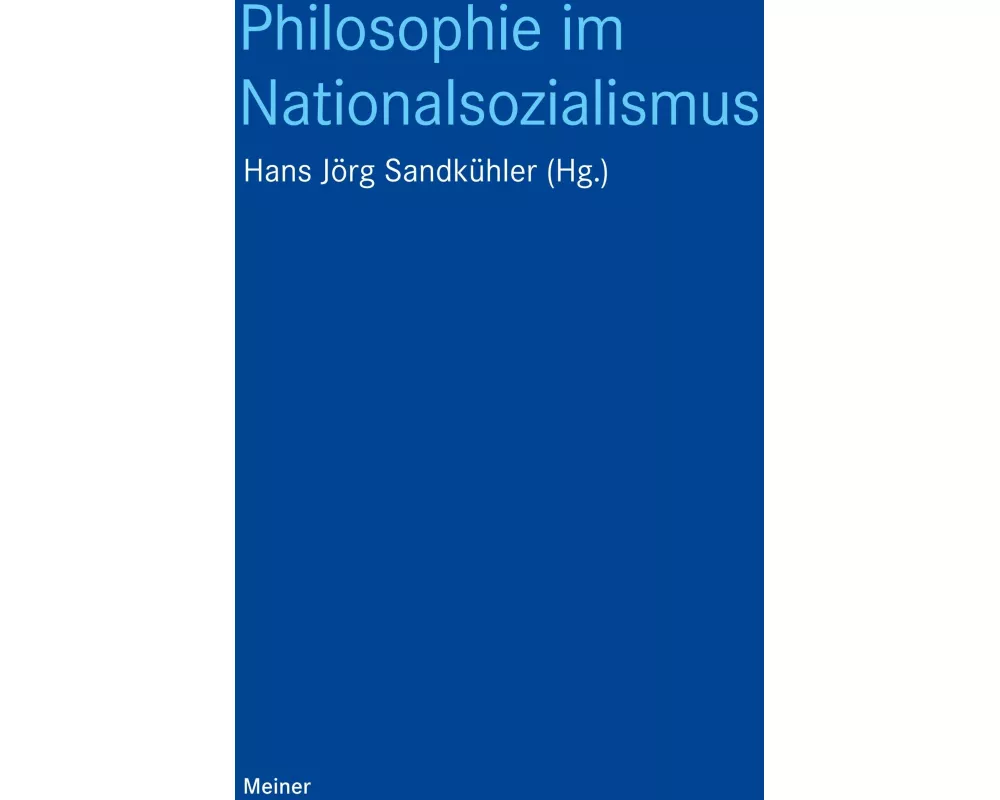 Philosophie im Nationalsozialismus