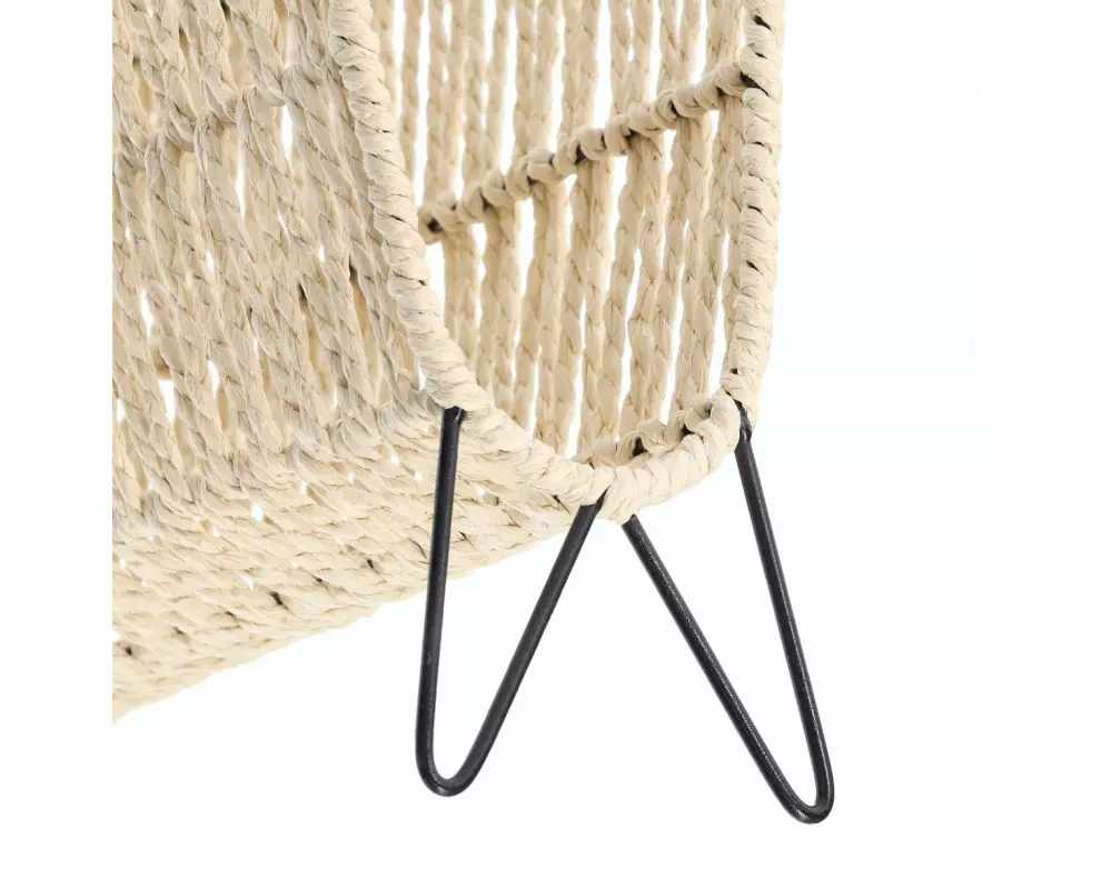 Zeller Present Zeitungsständer Boho Crème